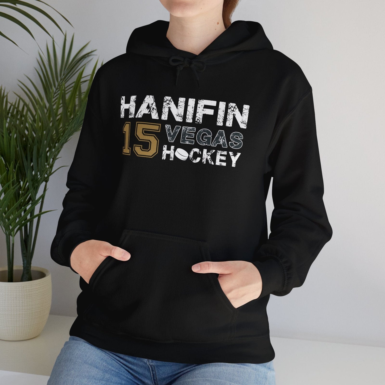 Hoodie Noah Hanifin Sweatshirt 15 Vegas Hockey Unisex Hooded