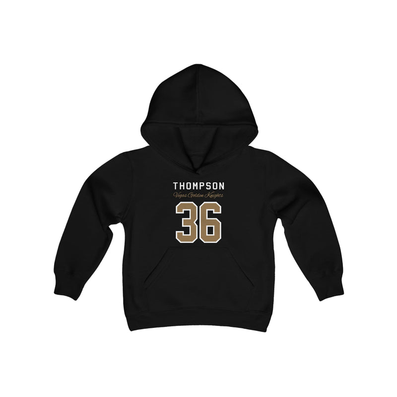 Kids clothes Thompson 36 Vegas Golden Knights Youth Hooded Sweatshirt