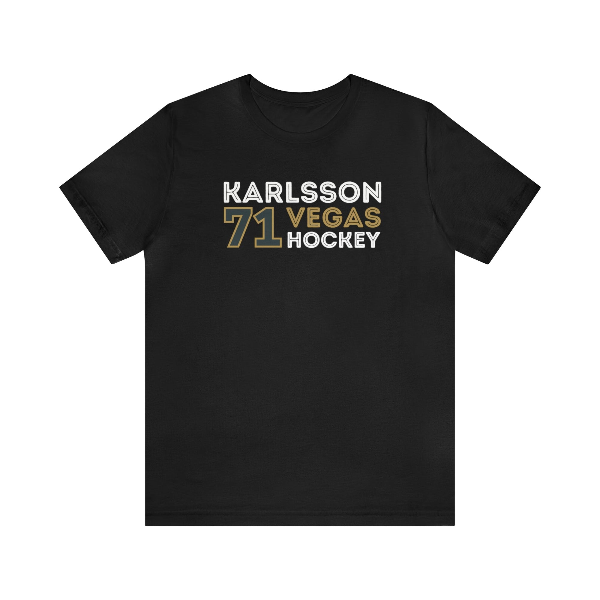 T-Shirt William Karlsson T-Shirt 71 Vegas Hockey Grafitti Wall Design Unisex
