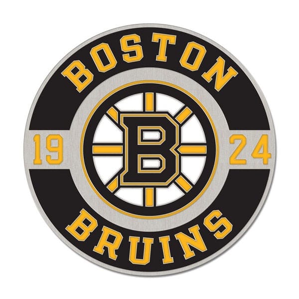 Boston Bruins Established Round Collector Pin