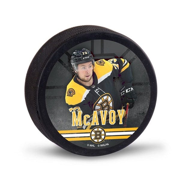 Boston Bruins Hockey Puck - Charlie McAvoy