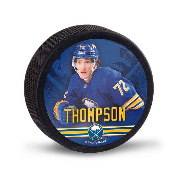 Buffalo Sabres Hockey Puck - Tage Thompson