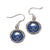 Buffalo Sabres Logo Dangle Earrings