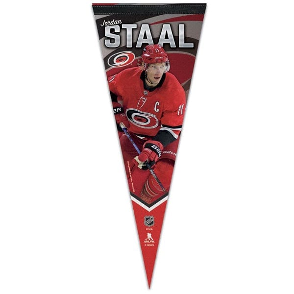 Carolina Hurricanes Jordan Staal Premium Vertical Pennant