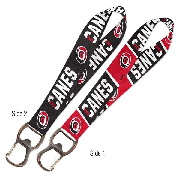 Carolina Hurricanes Lanyard Key Strap Bottle Opener