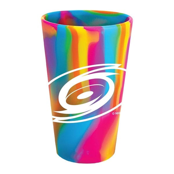 Carolina Hurricanes Rainbow Pint Glass, 16 oz