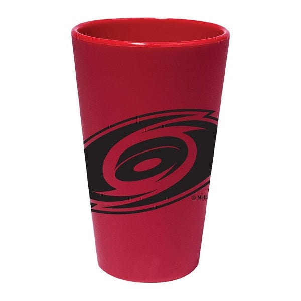 Carolina Hurricanes Red Silicone Pint Glass, 16 oz