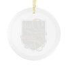 Home Decor "Day F*cking One" Glass Holiday Ornament