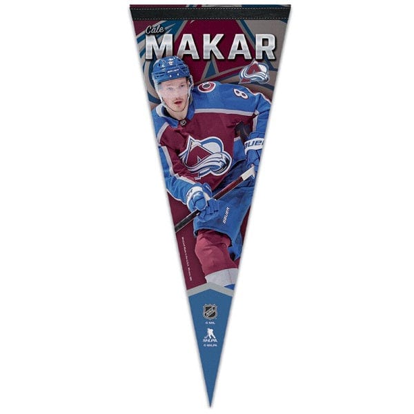 Colorado Avalanche Cale Makar Premium Vertical Pennant