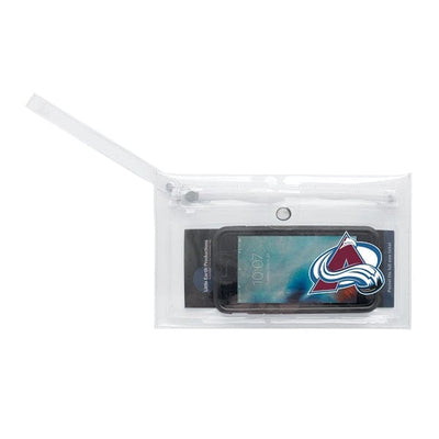 Colorado Avalanche Clear Ticket Wristlet