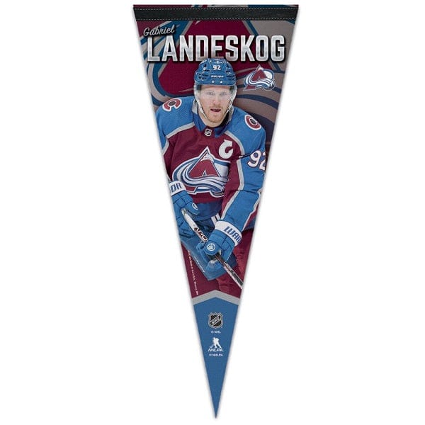 Colorado Avalanche Gabriel Landeskog Premium Vertical Pennant