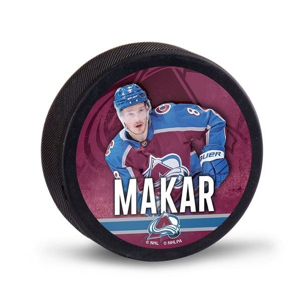 Colorado Avalanche Hockey Puck - Cale Makar