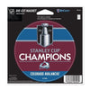 Colorado Avalanche Stanley Cup Champions Die Cut Magnet