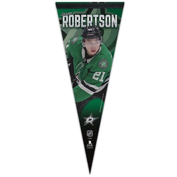 Dallas Stars Jason Robertson Premium Vertical Pennant