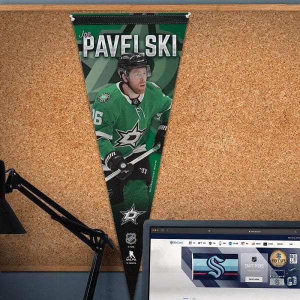 Dallas Stars Joe Pavelski Premium Vertical Pennant