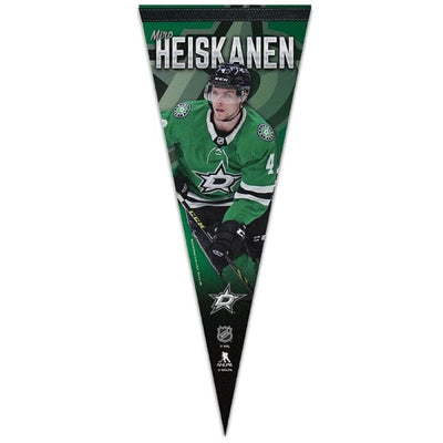 Dallas Stars Miro Heiskanen Premium Vertical Pennant