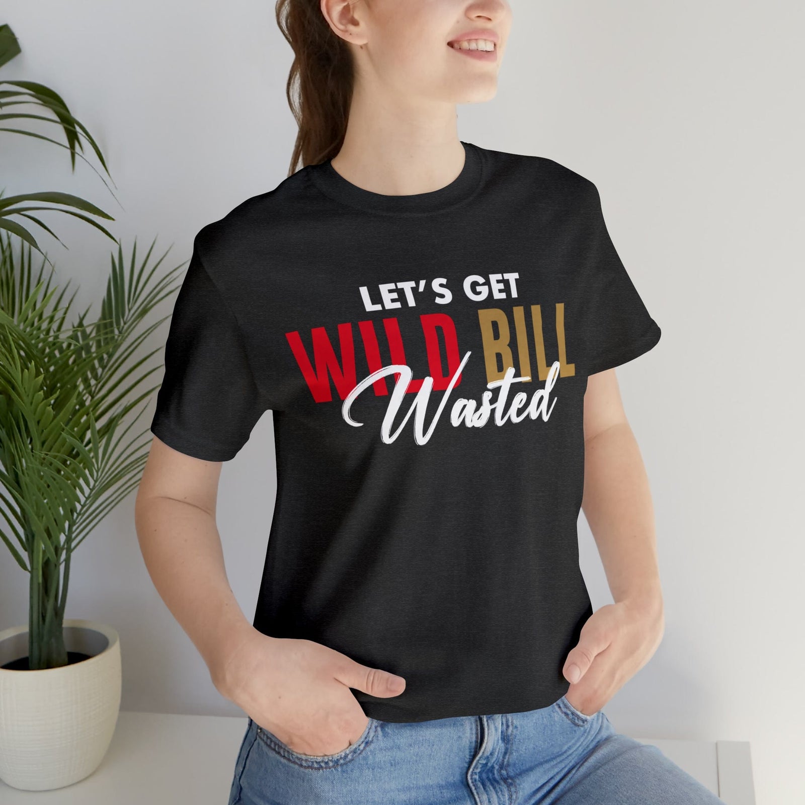 T-Shirt "Let's Get Wild Bill Wasted" William Karlsson Unisex Jersey T-Shirt