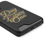 Phone Case "Day F*cking One" Phone Case With Card Holder, Black