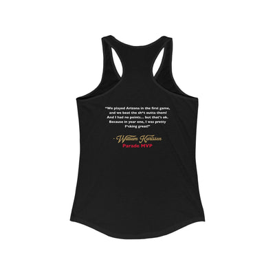 Tank Top "Day F*cking One" William Karlsson Vegas Golden Knights Women's Ideal Racerback Tank (Front Design Only)