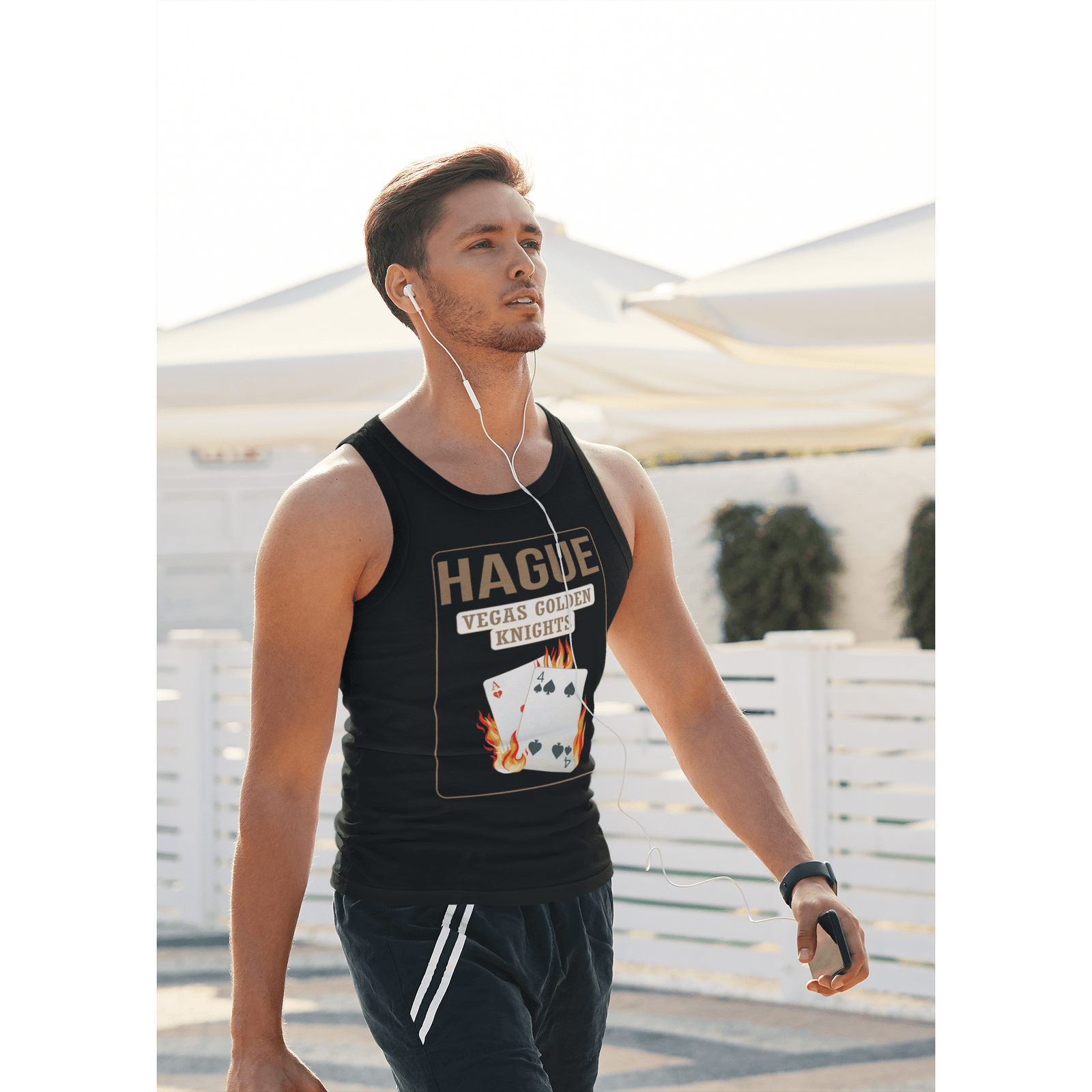 Tank Top Hague 14 Poker Cards Unisex Jersey Tank Top