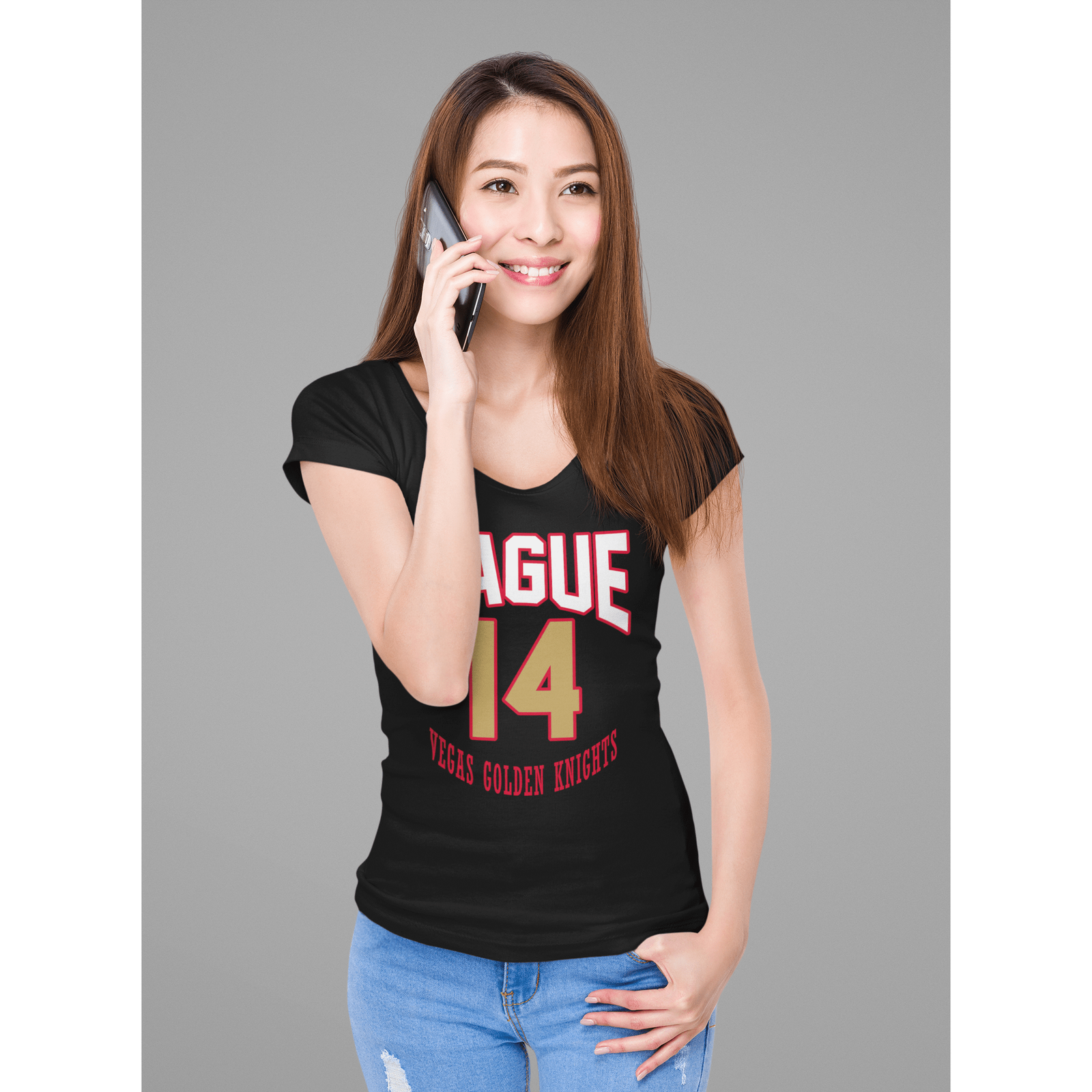 V-neck Hague 14 Vegas Golden Knights Retro Unisex V-Neck Tee