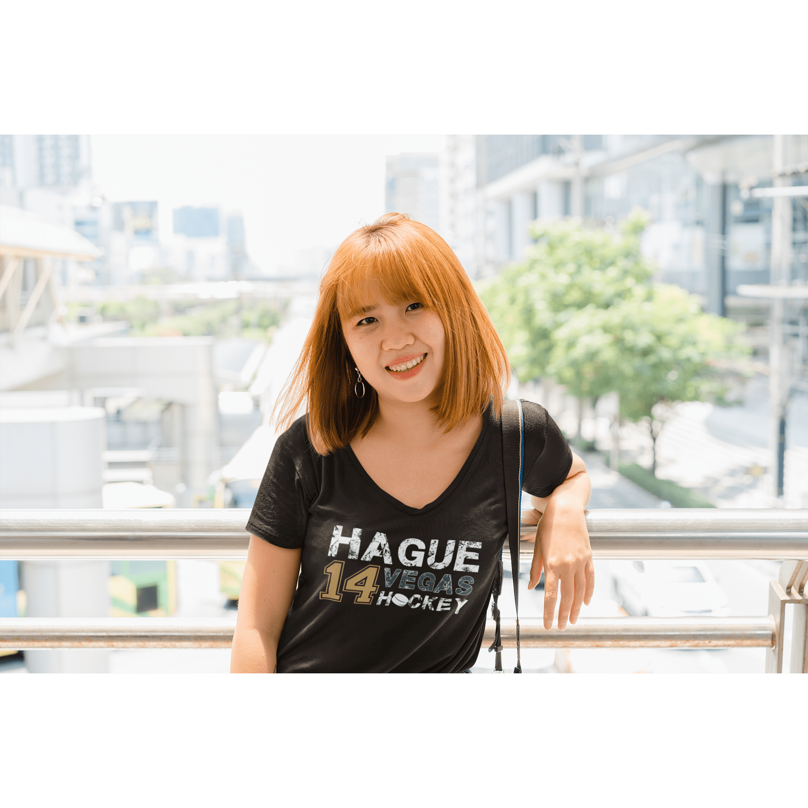 V-neck Hague 14 Vegas Hockey Unisex V-Neck Tee