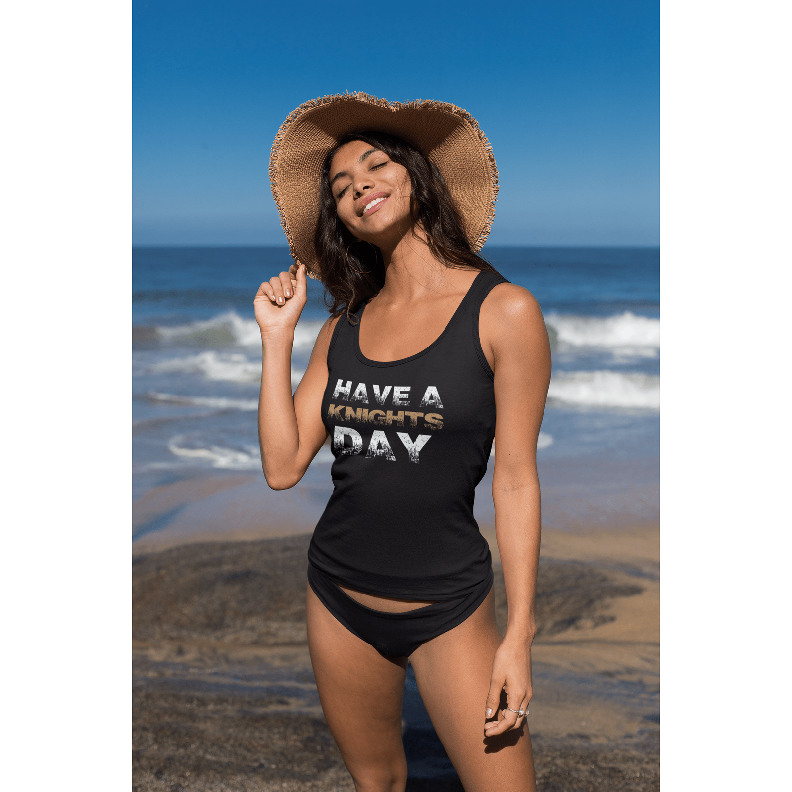 Tank Top "Have A Knights Day" Women's Ideal Racerback Tank Top