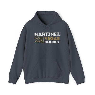 Hoodie Martinez 23 Vegas Hockey Grafitti Wall Design Unisex Hooded Sweatshirt