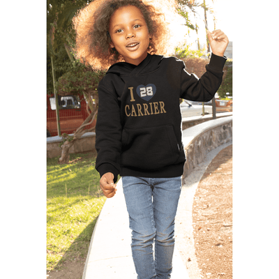 Kids clothes I Heart Carrier Youth Hooded Sweatshirt