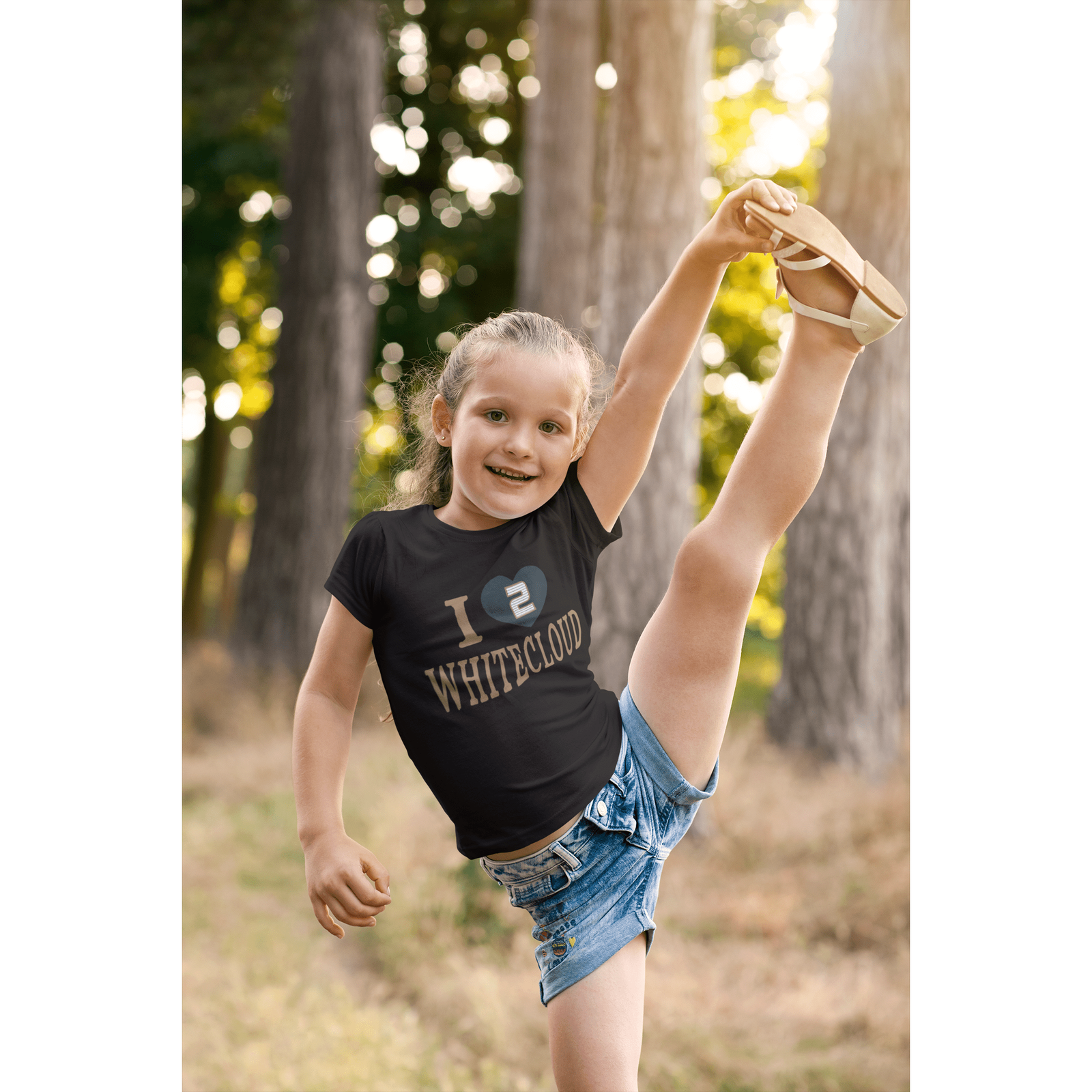 Kids clothes I Heart Whitecloud Kids Tee