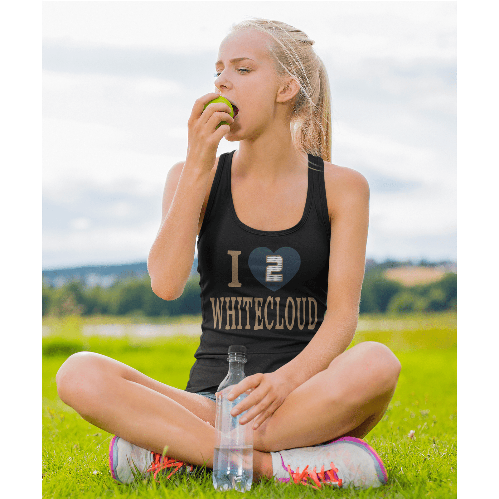 Tank Top I Heart Whitecloud Unisex Jersey Tank Top