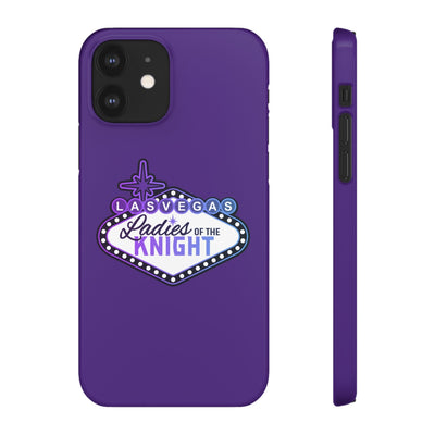 Phone Case Ladies Of The Knight Gradient Colors Snap Phone Case In Purple