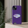 Phone Case Ladies Of The Knight Gradient Colors Phone Case With Card Holder, Purple