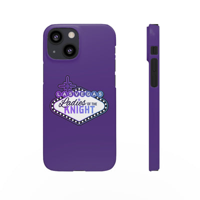 Phone Case Ladies Of The Knight Gradient Colors Snap Phone Case In Purple