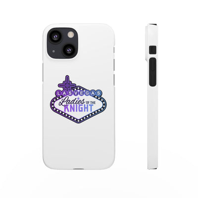 Phone Case Ladies Of The Knight Gradient Colors Snap Phone Case In White