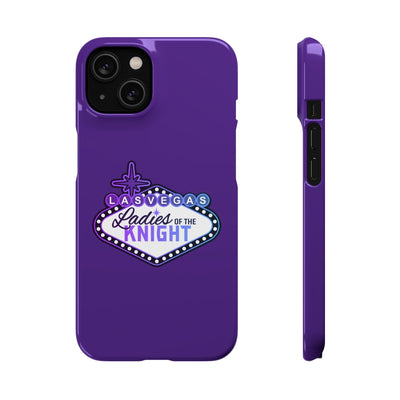 Phone Case Ladies Of The Knight Gradient Colors Snap Phone Case In Purple