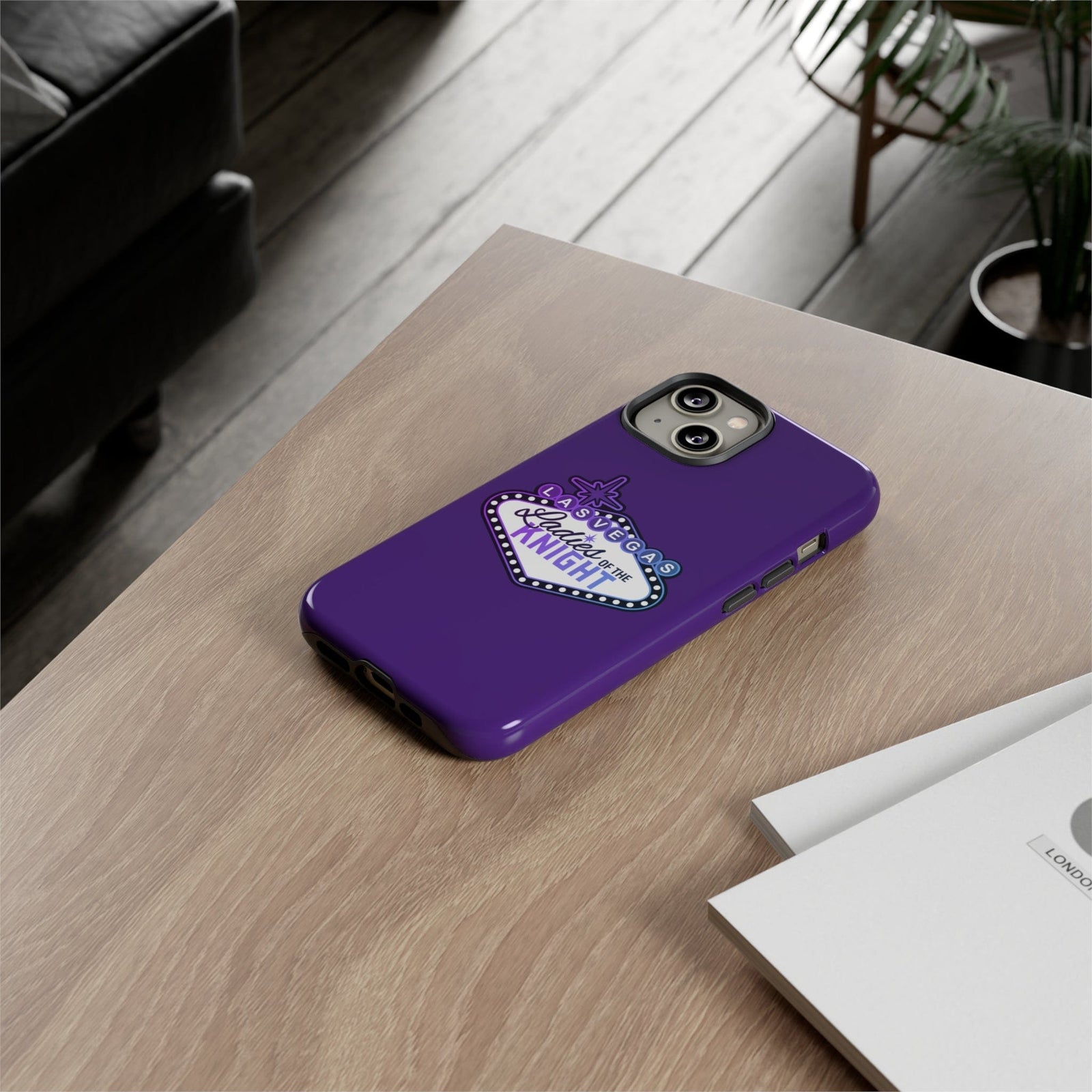 Phone Case Ladies Of The Knight Gradient Colors Tough Phone Case In Purple