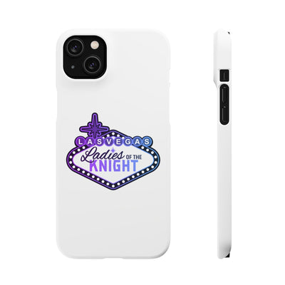 Phone Case Ladies Of The Knight Gradient Colors Snap Phone Case In White