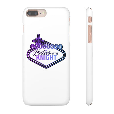 Phone Case Ladies Of The Knight Gradient Colors Snap Phone Case In White