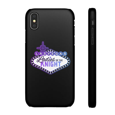 Phone Case Ladies Of The Knight Gradient Colors Snap Phone Case In Black