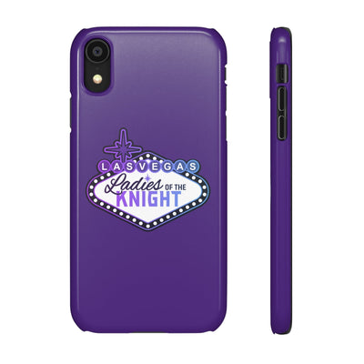 Phone Case Ladies Of The Knight Gradient Colors Snap Phone Case In Purple