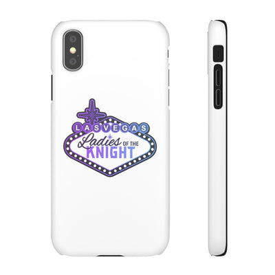 Phone Case Ladies Of The Knight Gradient Colors Snap Phone Case In White