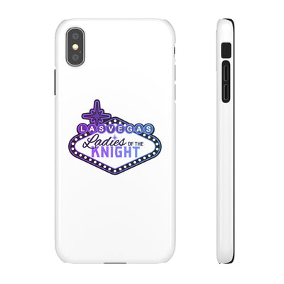 Phone Case Ladies Of The Knight Gradient Colors Snap Phone Case In White