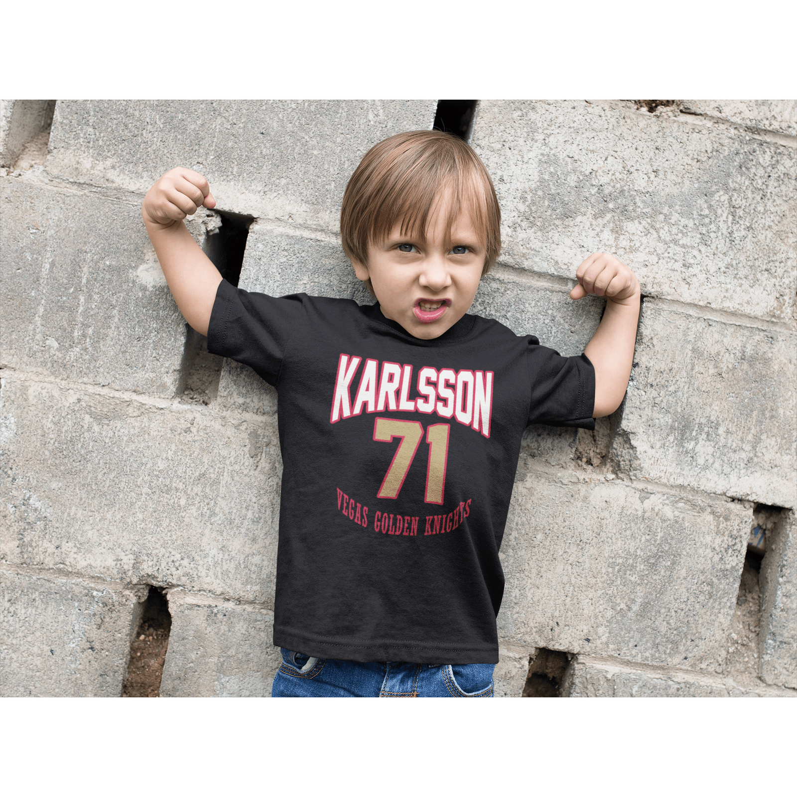 Kids clothes Karlsson 71 Vegas Golden Knights Retro Kids Tee