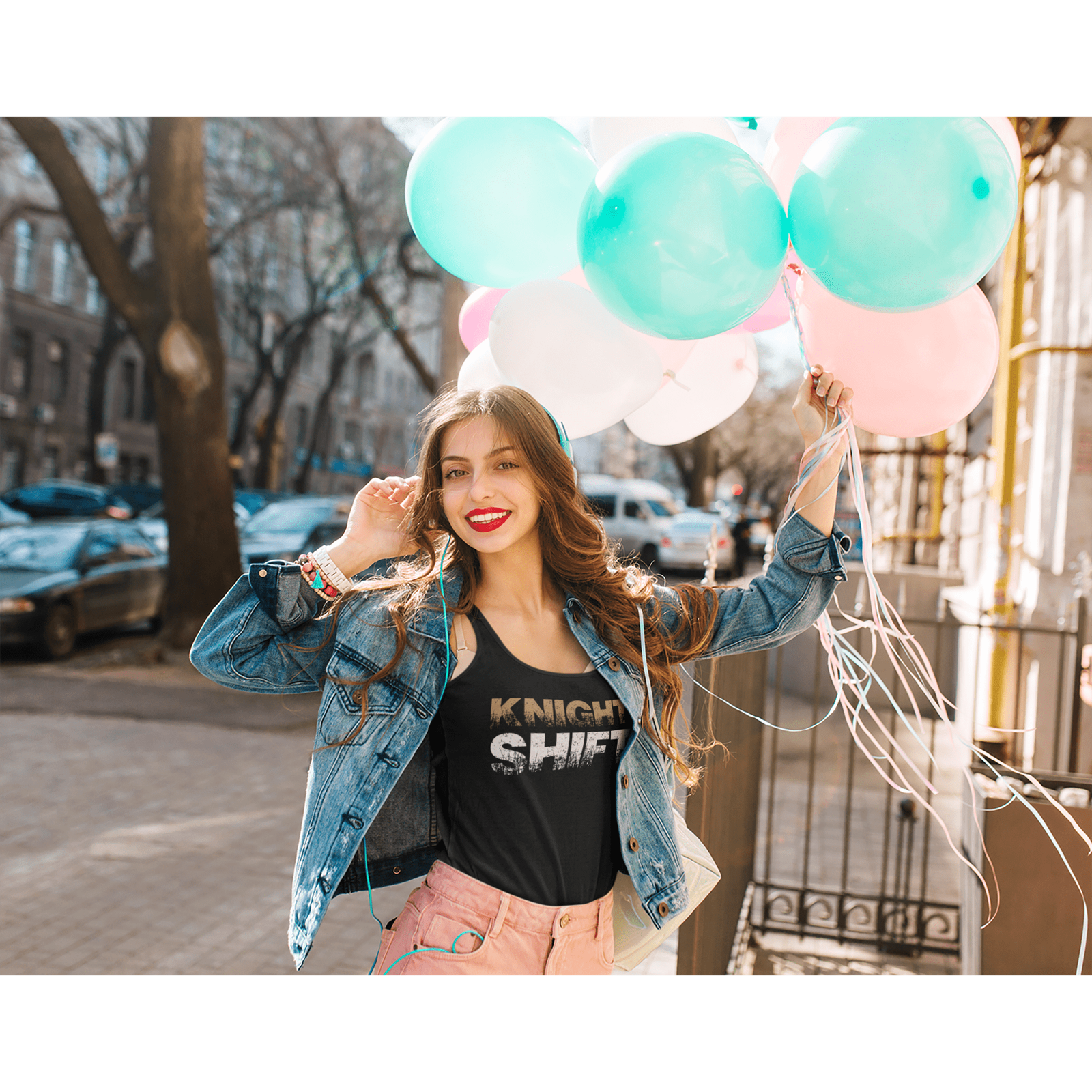 Tank Top "Knight Shift" Women's Ideal Racerback Tank Top