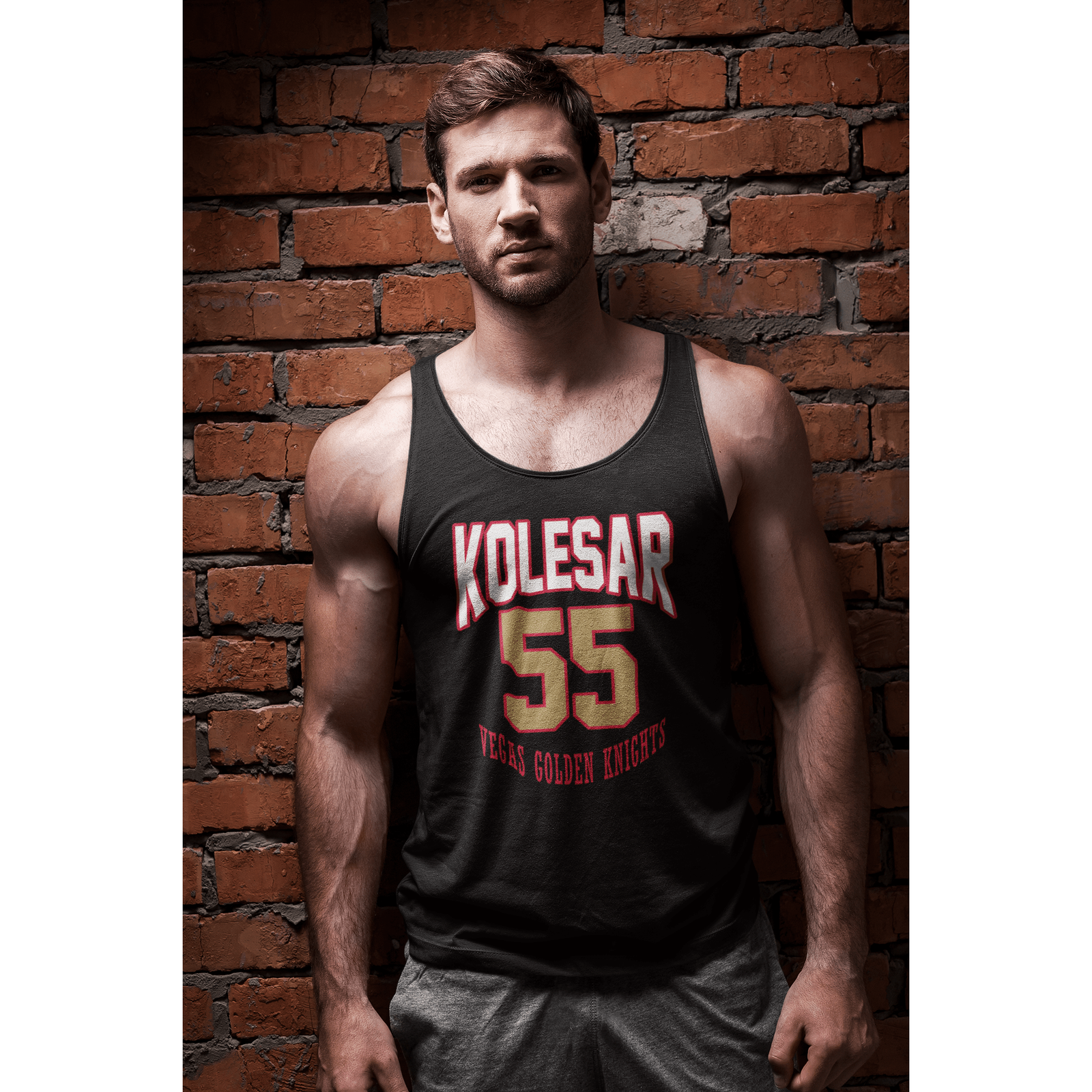 Tank Top Kolesar 55 Vegas Golden Knights Retro Unisex Jersey Tank Top