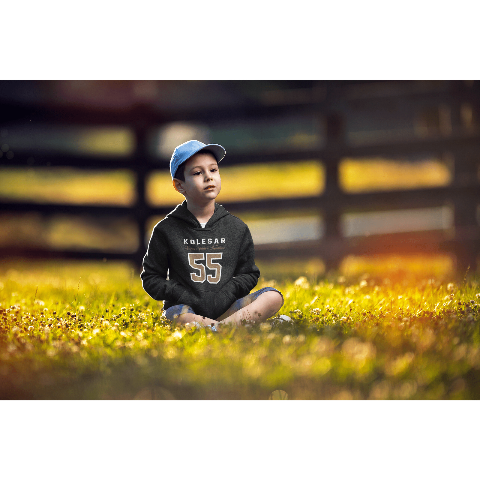 Kids clothes Kolesar 55 Vegas Golden Knights Youth Hooded Sweatshirt