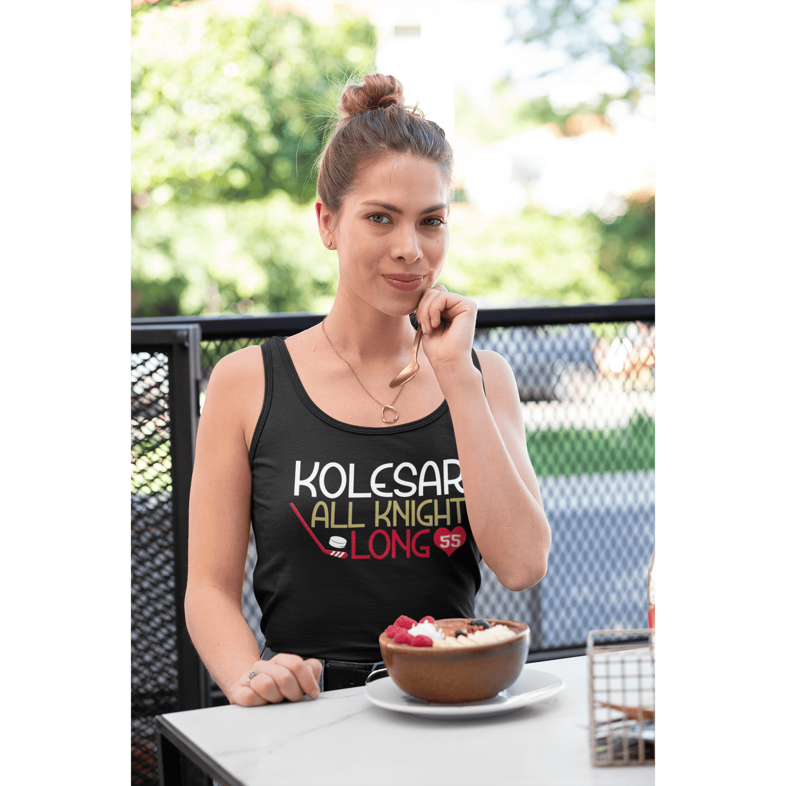 Tank Top Kolesar All Knight Long Unisex Jersey Tank Top
