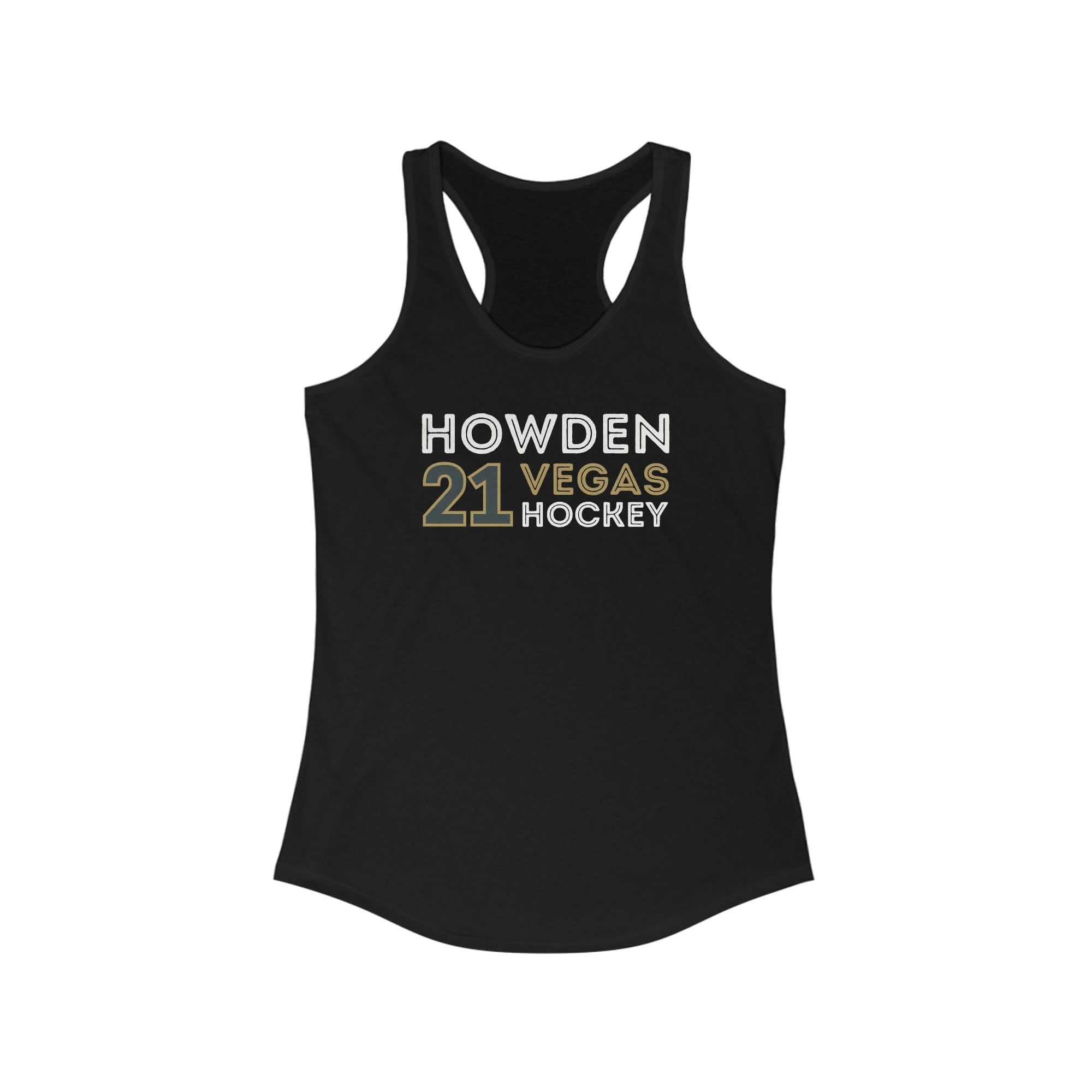 Tank Top Brett Howden Tank Top 21 Vegas Hockey Grafitti Wall Design Women's Ideal Racerback