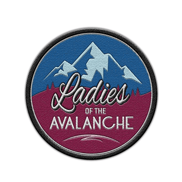 Ladies Of The Avalanche Embroidered Patch